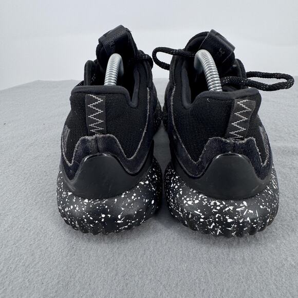 Adidas Alphabounce Suede Leather Sneakers Mens 9 Black Speckled Running‎ Shoes main image 8